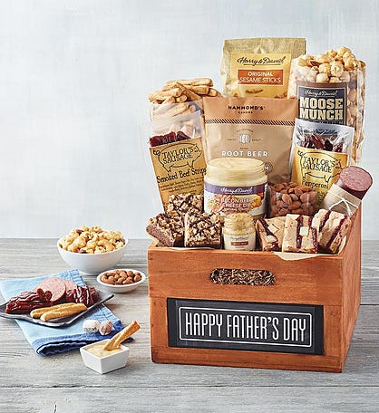 Father's Day Chalkboard Gift Crate 